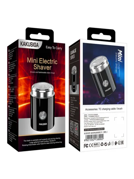 Kakusiga Электробритва KSC-1506 Type-C charge black