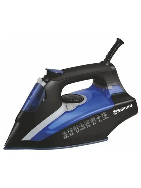 SAKURA Утюг паровой SA-3061CBL