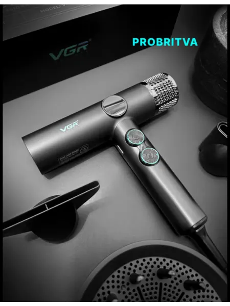 VGR Хорошим подарком для женщины станет фен V-401 (черный)