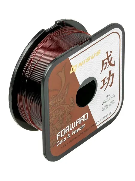 Nisus Леска FORWARD Carp & Feeder 0,496mm 100m (N-FСF-0496-100)
