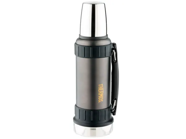 THERMOS Термос для напитков WORK 2520 GM 1.2L, складная ручка,чёрн