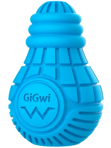 Gigwi Игрушка для собак Лампочка синяя 8,5 см