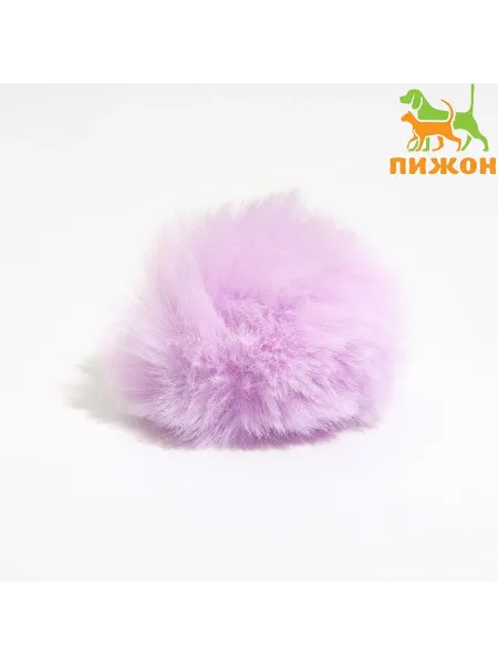 Пижон Игрушка для кошек «Меховой шарик», искусственный мех, 5 см