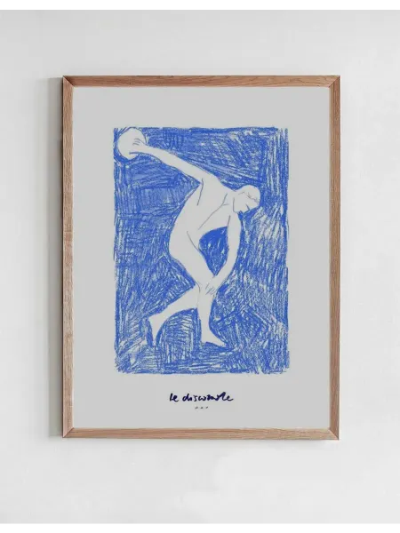 Onllyart Плакат (постер) Спортсмен 40x50
