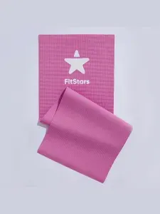 FitStars Коврик для йоги и фитнеса PVC Rose
