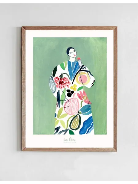 Onllyart Постер Пальто цвета груши 40x60