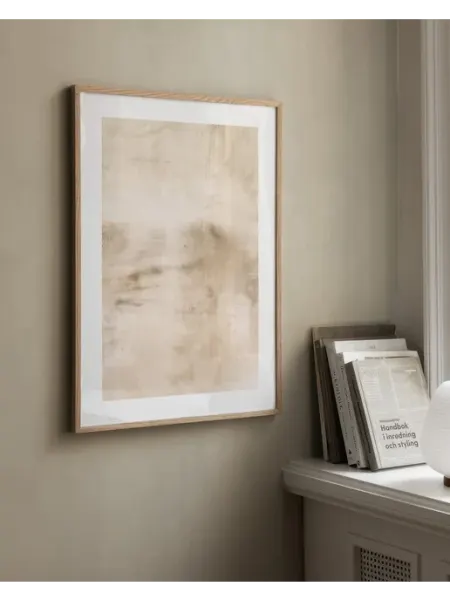 Onllyart Постер 40x60 бежевая абстракция №2