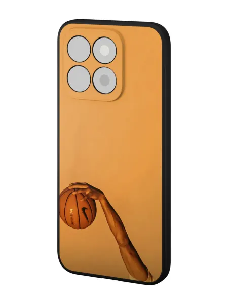 QuestCase Чехол на Honor X8c с принтом Баскетбол