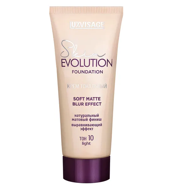 Тональный крем для лица Luxvisage SKIN EVOLUTION SOFT MATTE BLUR EFFECT тон 10 LIGHT