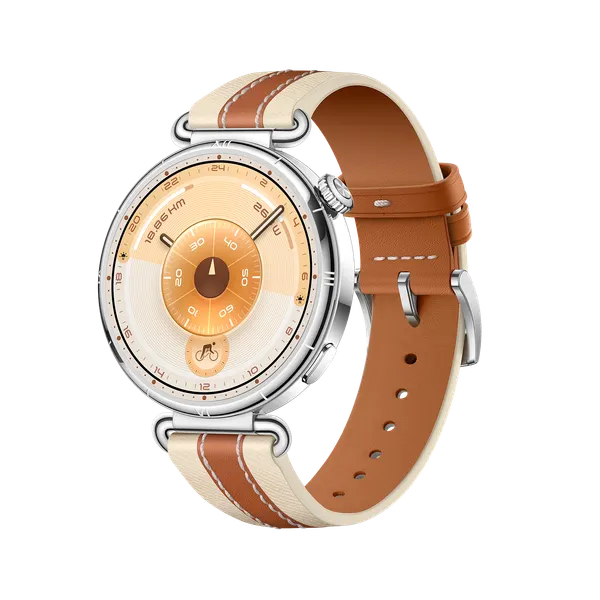 Смарт-часы HUAWEI Watch GT 6 41 мм, коричневый ремешок из композитной кожи (55020FVX)