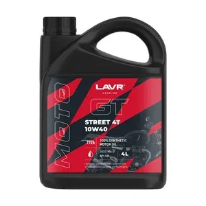 LAVR 10W-40 Масло моторное, Синтетическое, 1 л