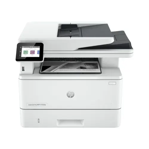 Принтер HP LaserJet Pro 4103dw, лазерный, МФУ + HP рюкзак в подарок