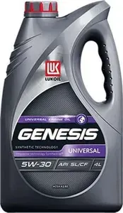 ЛУКОЙЛ (LUKOIL) GENESIS UNIVERSAL 5W-30 Масло моторное, Синт