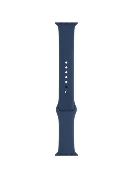 Нет бренда Ремешок Apple Watch 42 44 45 49 mm, Sport темно-синий (S M)