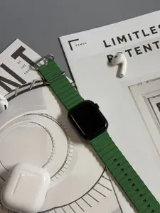 Ремешок силиконовый Spigen для часов Apple Watch Ultra 42/ 44/ 45/ 49mm / Зеленый_2