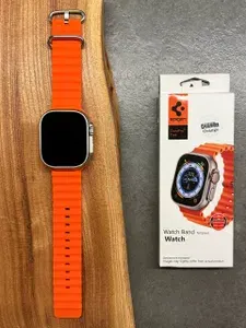 Ремешок силиконовый Spigen Lite / для часов Apple Watch Ultra 42/44/45/49mm / Апельсиновый_4
