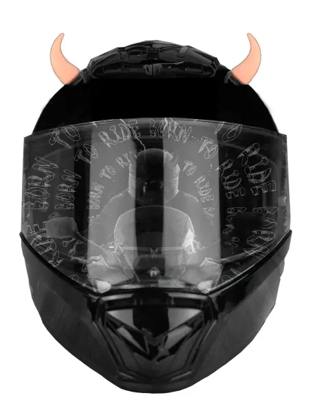 MOTOTOR Мини рожки на шлем