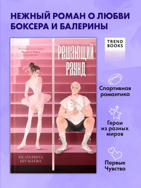 Издательство CLEVER Книги романы. Решающий раунд