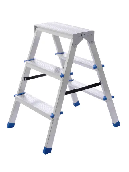 Стремянка STAIRS оцинкованная двухсторонняя 3 ступени OS203