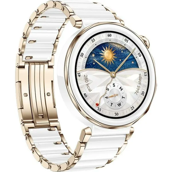 Умные часы HUAWEI Watch GT 5 Pro 42mm RU, Белый Керамический