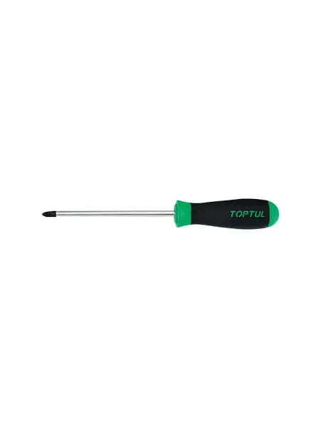 TOPTUL Отвертка крестовая PH1 Anti-Slip (FBAB0108)