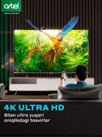 Телевизор Artel PUCH010 43″,50″,55″,65″ 4K UHD Android Tv