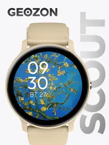 GEOZON Scout Умные часы, 43мм, бежевые Уцененный товар