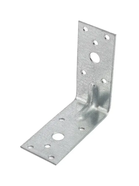 Крепежный угол усиленный, 90x40x2,0 мм, накл. Zitar 126395