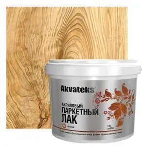 Лак паркетный Akvateks акриловый матовый бесцветный 2.5 л