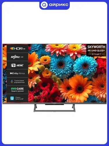Skyworth Телевизор 43Q67H 43″ Ultra HD, черный