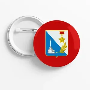 Значок Флаг Севастополя, 44мм