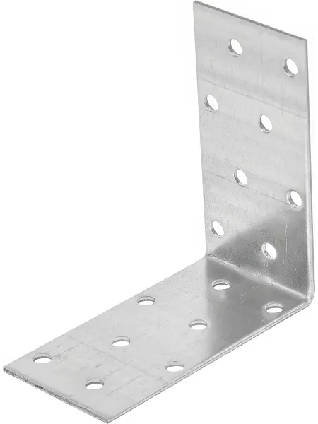 Угол крепежный равносторонний KUR 80x80x40x1.8