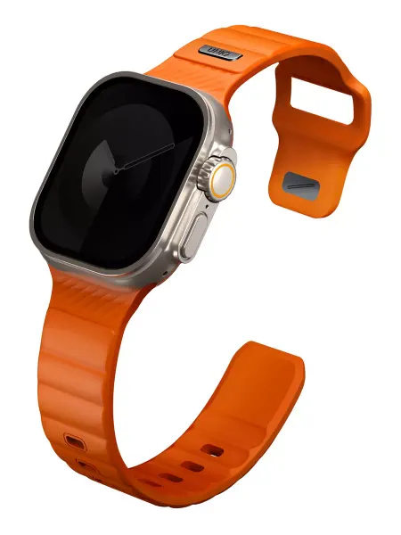 UNIQ Ремешок для Apple Watch 49, 46, 45, 44 мм силиконовый STRIDE