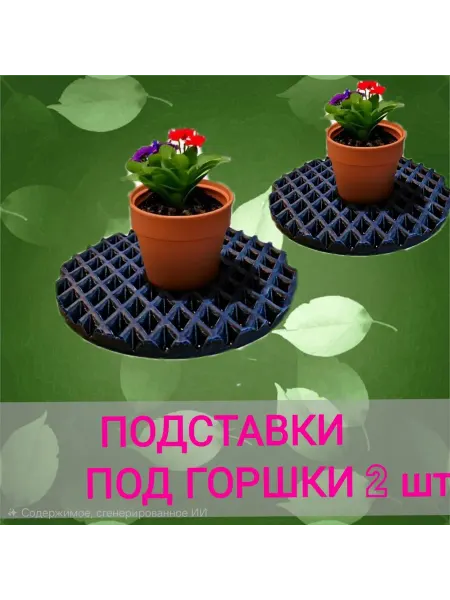 Подставка под цветы, коврик, 20см