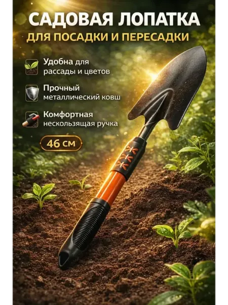 Ананас Лопатка садовая посадочная ручная для рассады цветов
