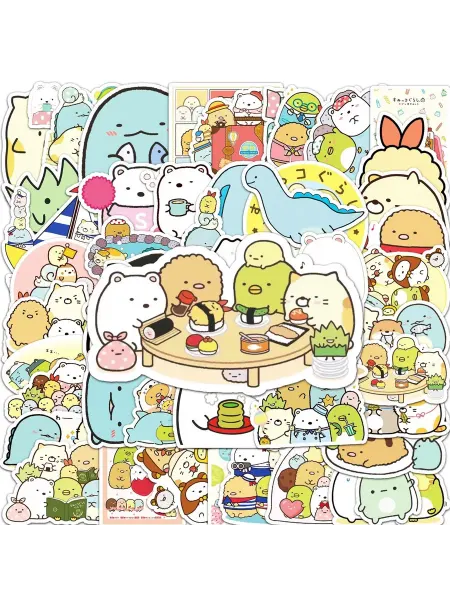 Stickers for you Наклейки для ежедневника и дневника Сумикко Гураши Хомяк
