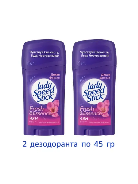 Lady speed stick Дезодорант Дикая фрезия 2 шт 45 г