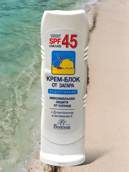 Солнцезащитный Крем- Блок SPF 45