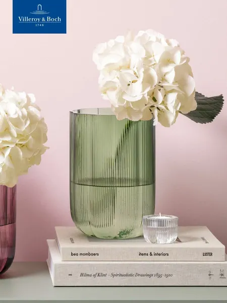 Villeroy & Boch Ваза для цветов 16х22 см, 3500 мл, Fleur vert, Стекло