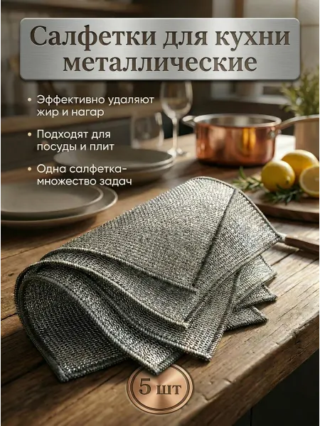 ТУНЯ Салфетка для мытья посуды