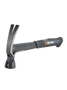 Молоток-гвоздодер Dexter Pro HM46DEXTER фиберглассовая рукоятка 450 г
