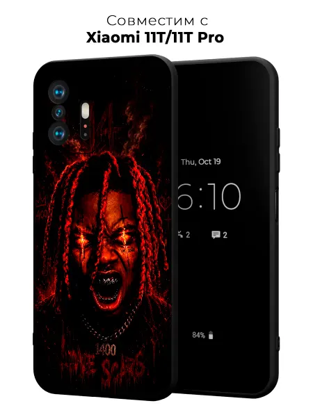 Vip Case Чехол на Xiaomi 11T 11T Pro Огненный взгляд