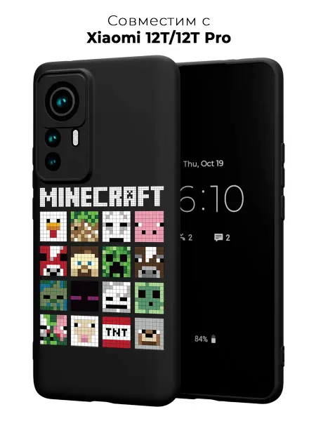 ABX-case Чехол на Xiaomi 12T 12T Pro Майнкрафт