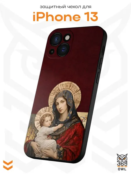 OWL369 Чехол на Apple iPhone 13 с православным принтом