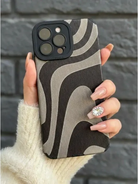 GLAM CASE Чехол на iPhone 14 силиконовый с защитой камеры