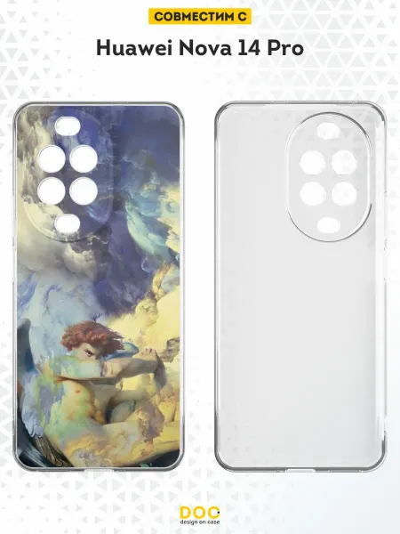 DesignOnCase Чехол на Huawei Nova 14 Pro с принтом Искусство