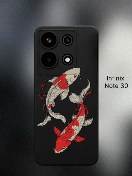 ABX-case Чехол на Infinix NOTE 30 с рыбами