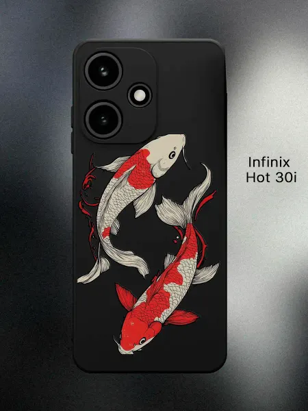 ABX-case Чехол на Infinix Hot 30i с рыбами