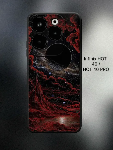 ABX-case Чехол на Infinix HOT 40 космос