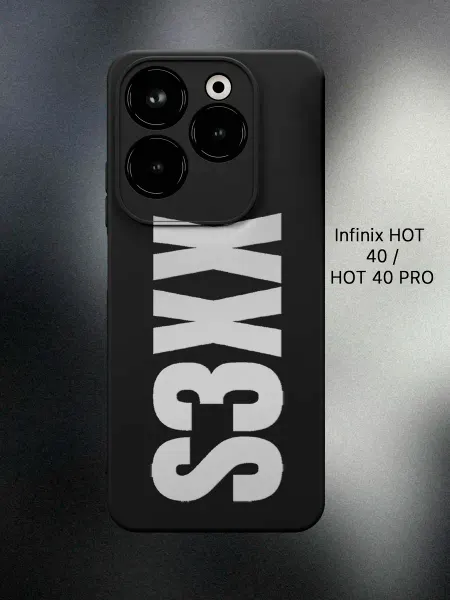 ABX-case Чехол на Infinix HOT 40 с надписью